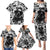 Skull Family Matching Puletasi Dress and Hawaiian Shirt Inequitable Spirit - Wonder Print Shop