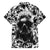 Skull Family Matching Short Sleeve Bodycon Dress and Hawaiian Shirt Inequitable Spirit - Wonder Print Shop