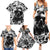 Skull Family Matching Summer Maxi Dress and Hawaiian Shirt Inequitable Spirit - Wonder Print Shop