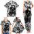 Skull Family Matching Tank Maxi Dress and Hawaiian Shirt Inequitable Spirit - Wonder Print Shop