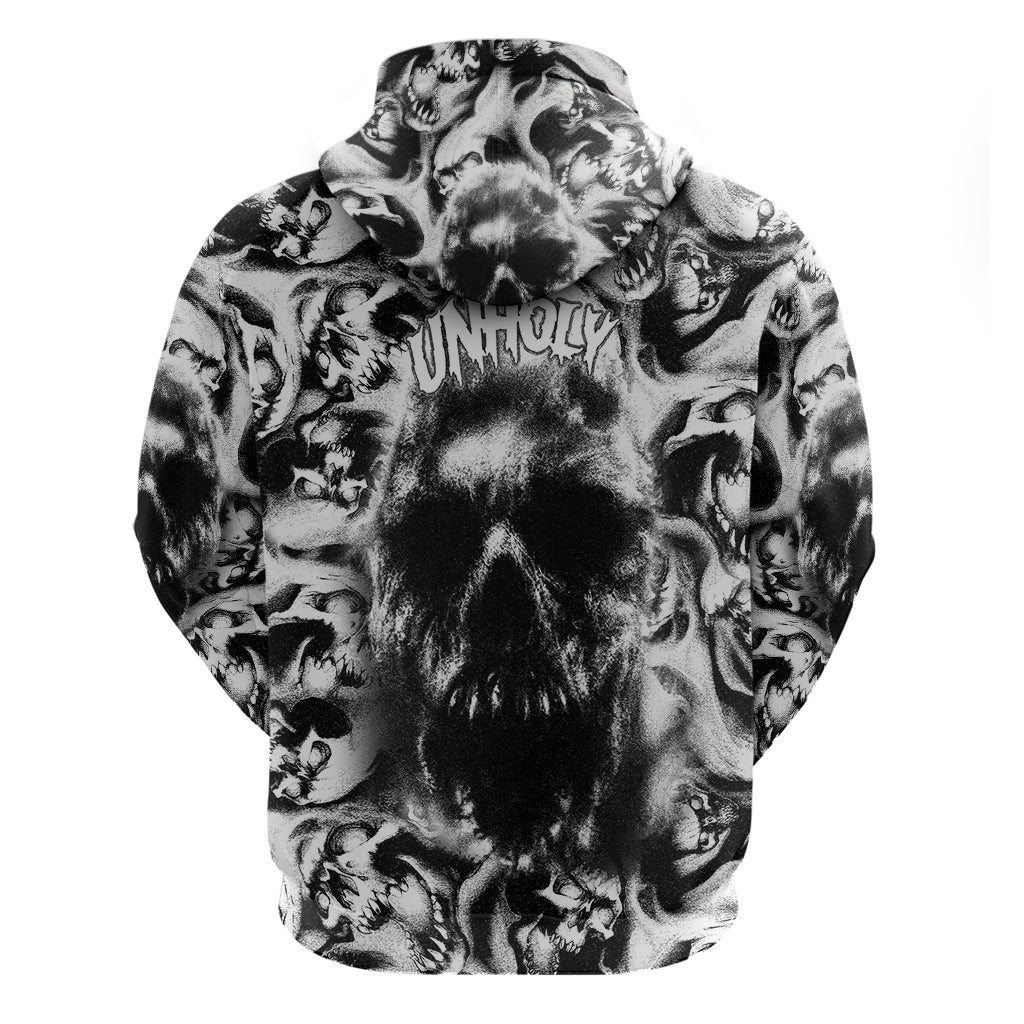 Skull Hoodie Inequitable Spirit - Wonder Print Shop