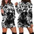 Skull Hoodie Dress Inequitable Spirit - Wonder Print Shop