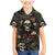 Skull Roses Family Matching Mermaid Dress and Hawaiian Shirt Never Say Die - Wonder Print Shop