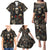 Skull Roses Family Matching Puletasi Dress and Hawaiian Shirt Never Say Die - Wonder Print Shop