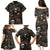 Skull Roses Family Matching Puletasi Dress and Hawaiian Shirt Never Say Die - Wonder Print Shop