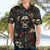 Skull Roses Hawaiian Shirt Never Say Die - Wonder Print Shop