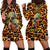 Leopard Skull Hoodie Dress Dead Inside - Wonder Print Shop