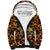 Leopard Skull Sherpa Hoodie Dead Inside - Wonder Print Shop