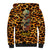 Leopard Skull Sherpa Hoodie Dead Inside - Wonder Print Shop