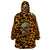 Leopard Skull Wearable Blanket Hoodie Dead Inside - Wonder Print Shop