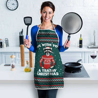 A Trashy Christmas Apron Xmas Holiday Patterns - Wonder Print Shop