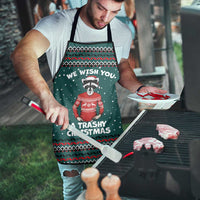 A Trashy Christmas Apron Xmas Holiday Patterns - Wonder Print Shop