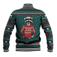 A Trashy Christmas Baseball Jacket Xmas Holiday Patterns - Wonder Print Shop