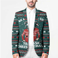 A Trashy Christmas Blazer Xmas Holiday Patterns - Wonder Print Shop