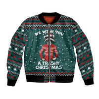 A Trashy Christmas Bomber Jacket Xmas Holiday Patterns - Wonder Print Shop