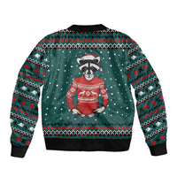 A Trashy Christmas Bomber Jacket Xmas Holiday Patterns - Wonder Print Shop