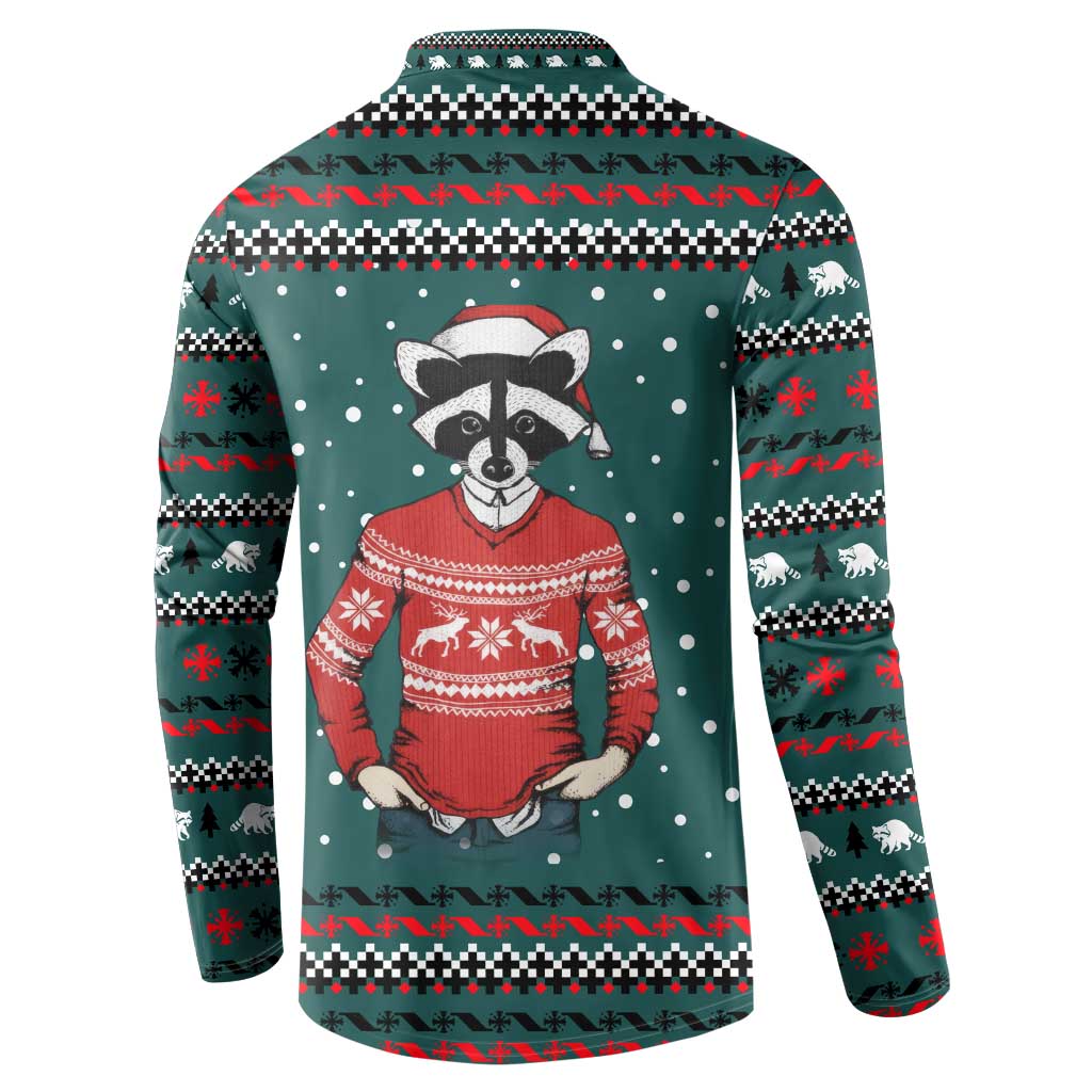 A Trashy Christmas Button Sweatshirt Xmas Holiday Patterns - Wonder Print Shop