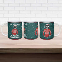 A Trashy Christmas Ceramic Mug Xmas Holiday Patterns - Wonder Print Shop