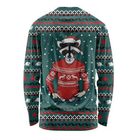 A Trashy Christmas Long Sleeve Shirt Xmas Holiday Patterns - Wonder Print Shop