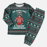 A Trashy Christmas Pajama Set Xmas Holiday Patterns - Wonder Print Shop