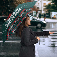 A Trashy Christmas Umbrella Xmas Holiday Patterns - Wonder Print Shop