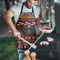 Affenpinscher Dog Halloween Christmas Apron Xmas Holiday Patterns - Wonder Print Shop