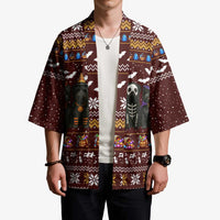 Affenpinscher Dog Halloween Christmas Kimono Xmas Holiday Patterns - Wonder Print Shop
