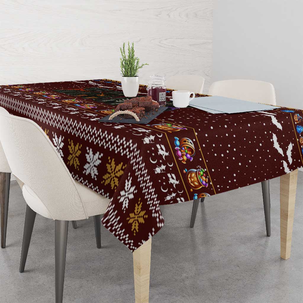 Affenpinscher Dog Halloween Christmas Tablecloth Xmas Holiday Patterns - Wonder Print Shop