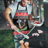 Alien Christmas Apron Xmas Holiday Patterns - Wonder Print Shop