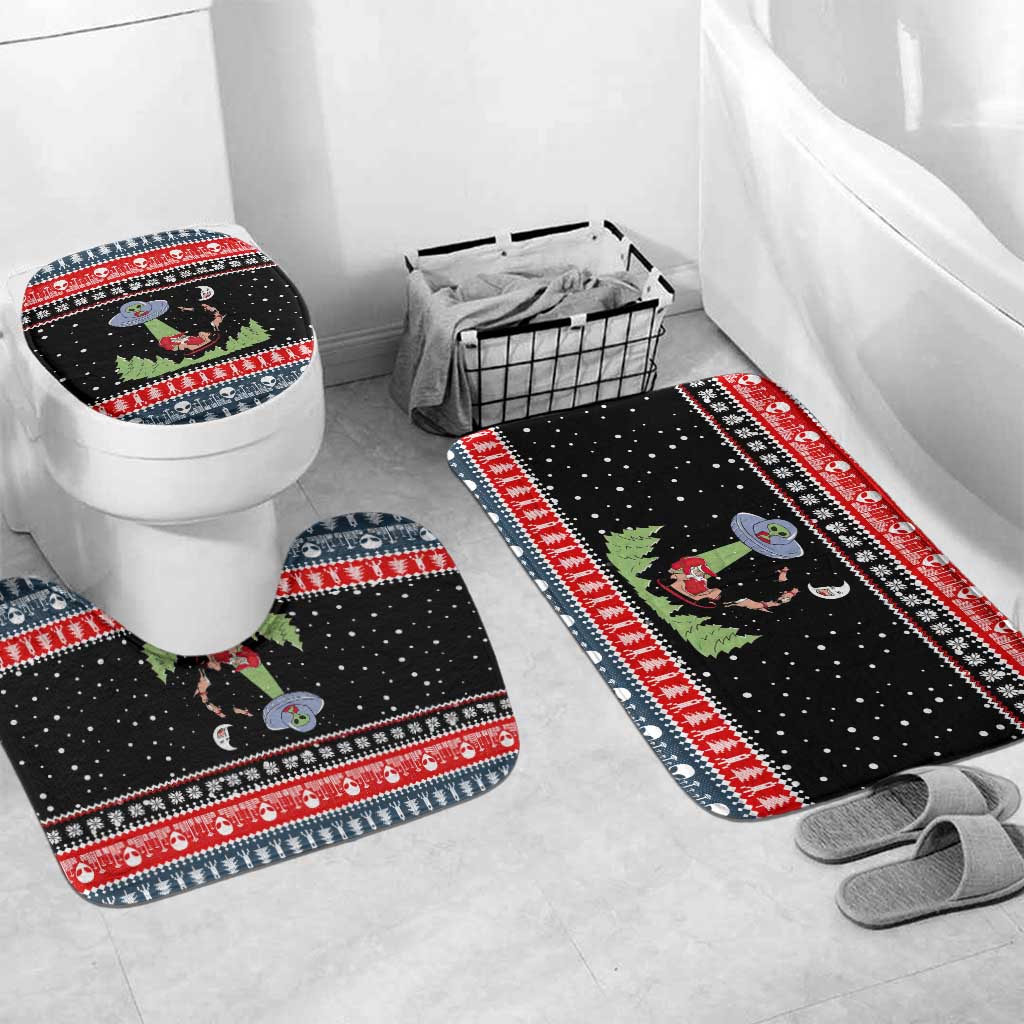 Alien Christmas Bathroom Set Xmas Holiday Patterns - Wonder Print Shop