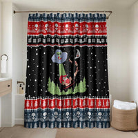 Alien Christmas Bathroom Set Xmas Holiday Patterns - Wonder Print Shop
