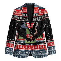 Alien Christmas Blazer Xmas Holiday Patterns - Wonder Print Shop