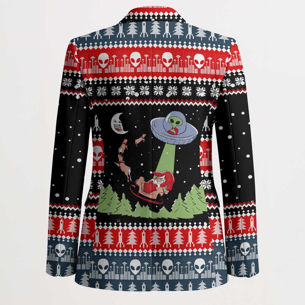Alien Christmas Blazer Xmas Holiday Patterns - Wonder Print Shop