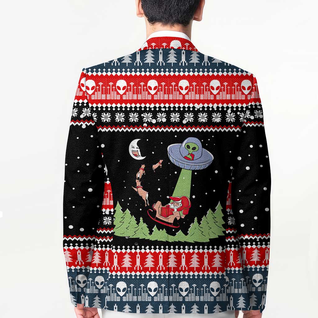 Alien Christmas Blazer Xmas Holiday Patterns - Wonder Print Shop