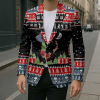 Alien Christmas Blazer Xmas Holiday Patterns - Wonder Print Shop