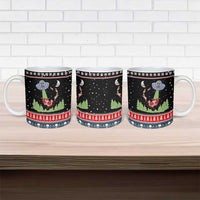 Alien Christmas Ceramic Mug Xmas Holiday Patterns - Wonder Print Shop