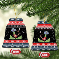 Alien Christmas Ceramic Ornament Xmas Holiday Patterns - Wonder Print Shop
