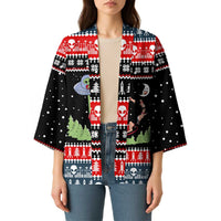 Alien Christmas Kimono Xmas Holiday Patterns - Wonder Print Shop