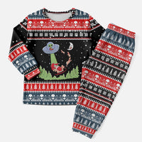 Alien Christmas Pajama Set Xmas Holiday Patterns - Wonder Print Shop