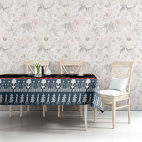 Alien Christmas Tablecloth Xmas Holiday Patterns - Wonder Print Shop
