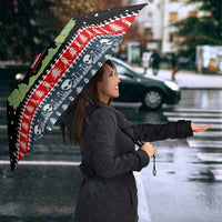 Alien Christmas Umbrella Xmas Holiday Patterns - Wonder Print Shop