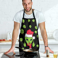 Alien Christmas Apron Xmas Holiday Patterns - Wonder Print Shop