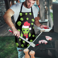 Alien Christmas Apron Xmas Holiday Patterns - Wonder Print Shop