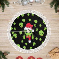 Alien Christmas Tree Skirt Xmas Holiday Patterns - Wonder Print Shop