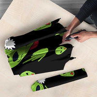 Alien Christmas Umbrella Xmas Holiday Patterns - Wonder Print Shop