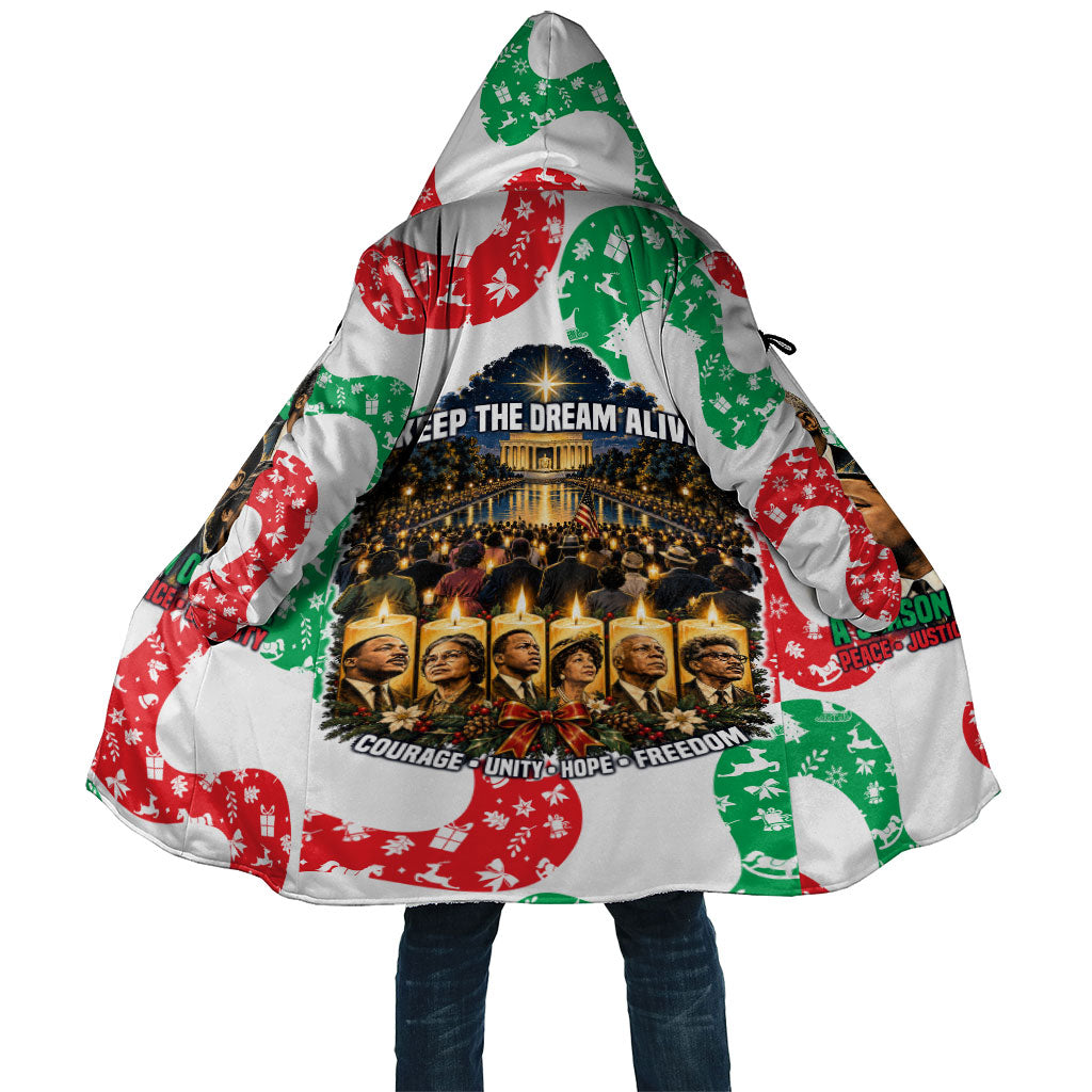Civil Rights Leaders Christmas Cloak Vintage Black History Hope Freedom Art