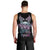 Skull Wings Roses - Zero Fuck Given Men Tank Top - Wonder Print Shop