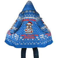 Christmas Stalker Bulldog Cloak Xmas Holiday Patterns - Wonder Print Shop