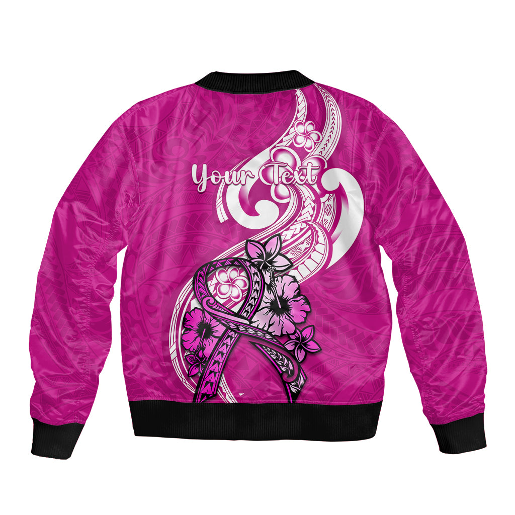 Unisex purple satin bomber jacket with graphic skull-bun woman and ribbed trims