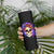 Warning Kinda Crazy Messy Bun Skull Skinny Tumbler